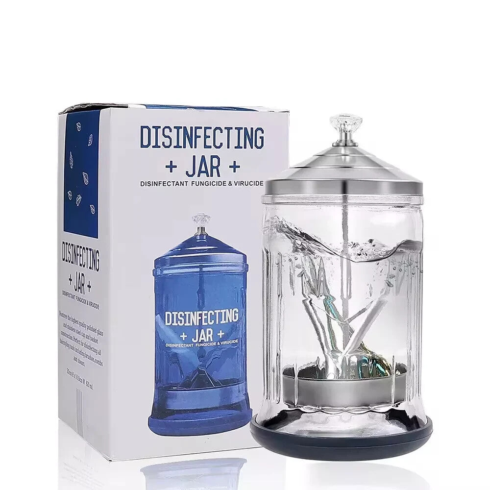Disinfecting Jar For Professional Barbers 621ml