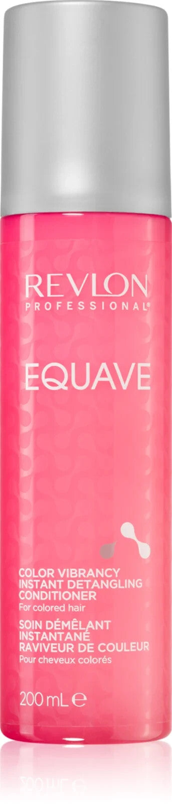 REVLON PROFESSIONAL EQUAVE COLOR VIBRANCY BI-PHASE DETANGLING CONDITIONER, Leave