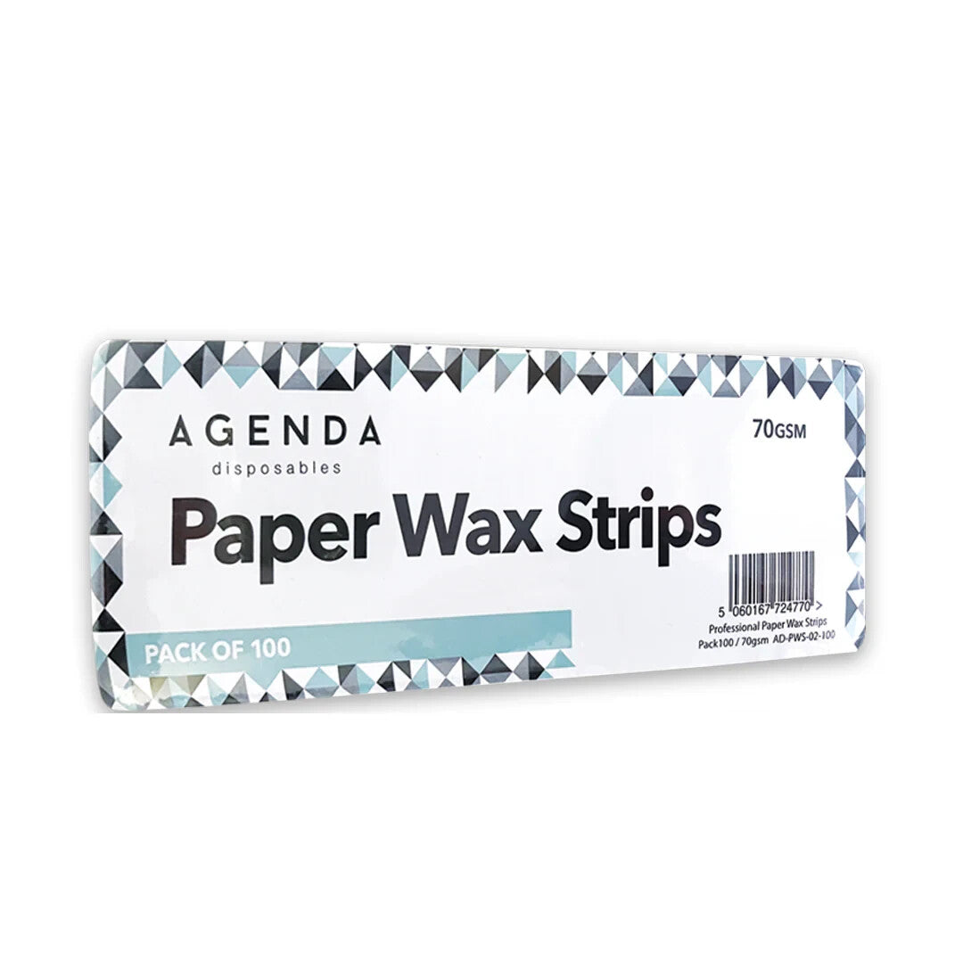 disposable paper wax strips 100pk