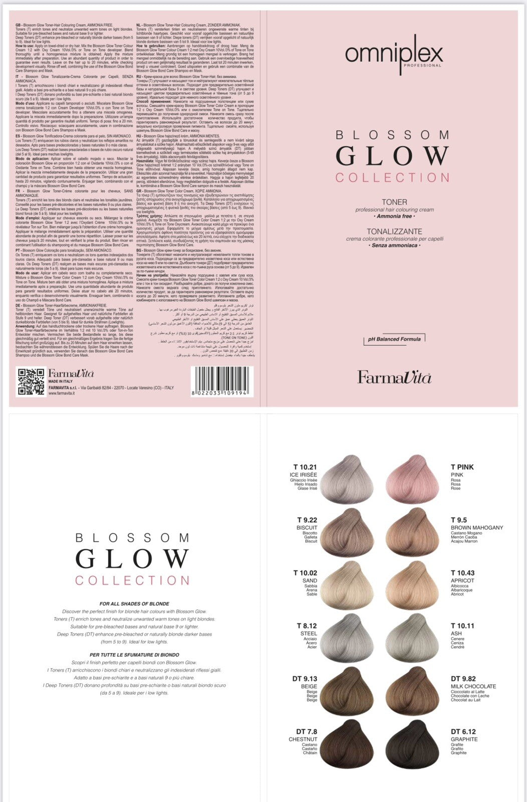 Farmavita Omniplex Blossom Glow Toner 100ml