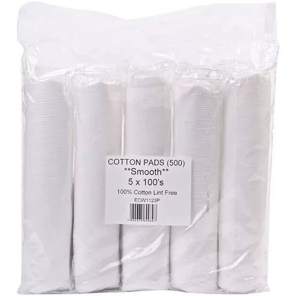 HTL Essentials cotton pads 500 pk