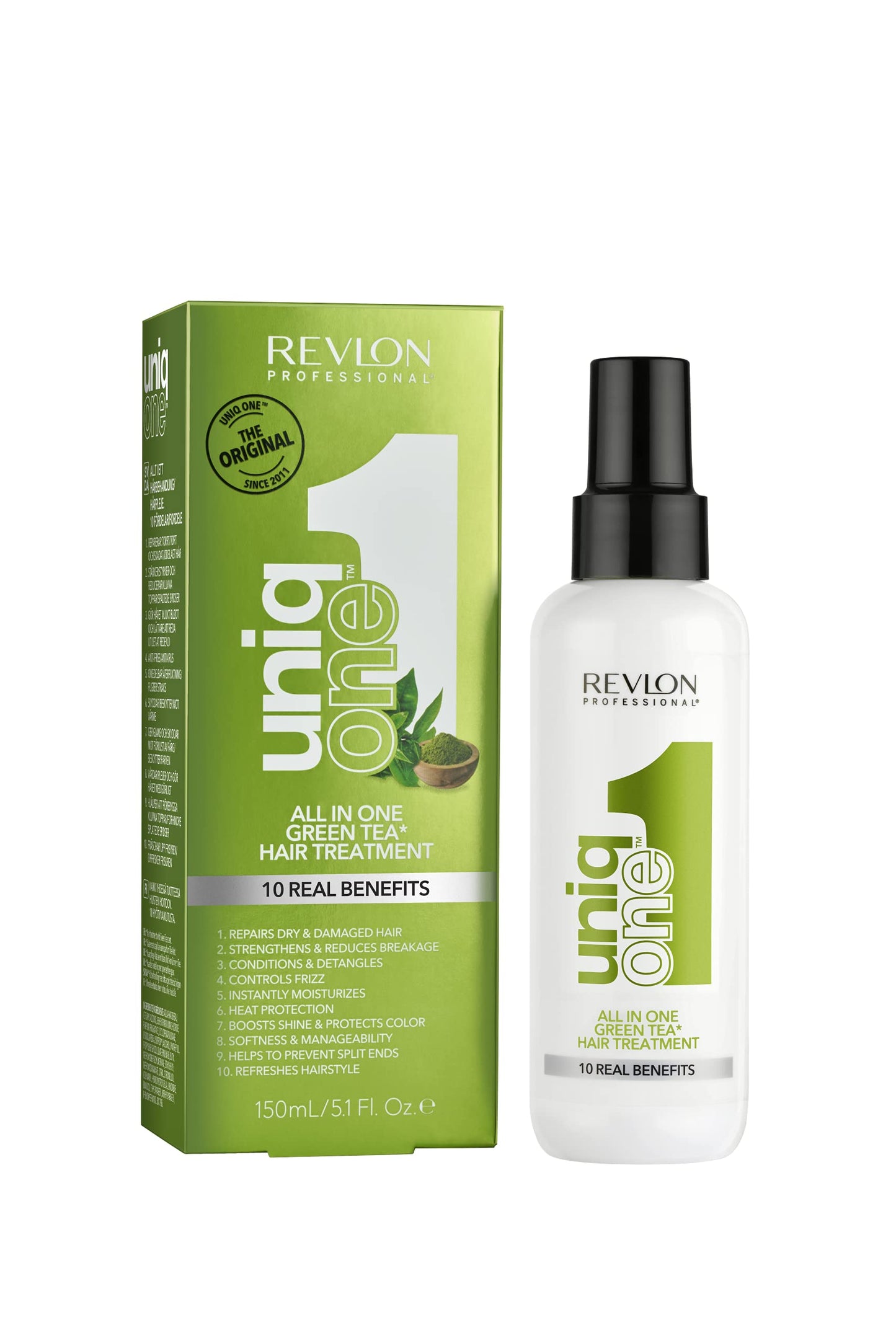 REVLON Uniq One All in One Green Tea Long Lasting Hair Treatment 150ml *NEW*