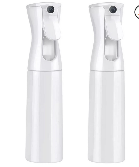 Spray bottle slow release white /clear