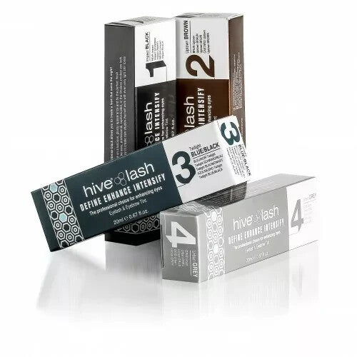 HIVE OF BEAUTY BLUE/ BLACK EYELASH EYEBROW TINT PROFESSIONAL DYE