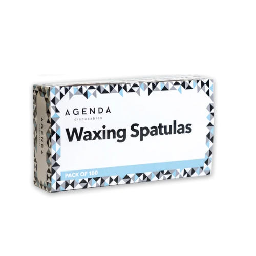 Agenda disposable wax spatulas 100pk