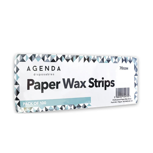 disposable paper wax strips 100pk