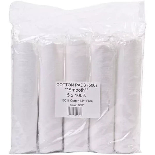 HTL Essentials cotton pads 500 pk