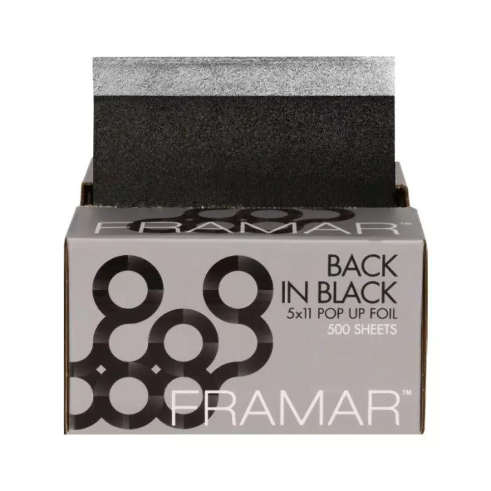 Framar Back In Black Pop Up Foil Sheets 5 x 11" 500 Pack
