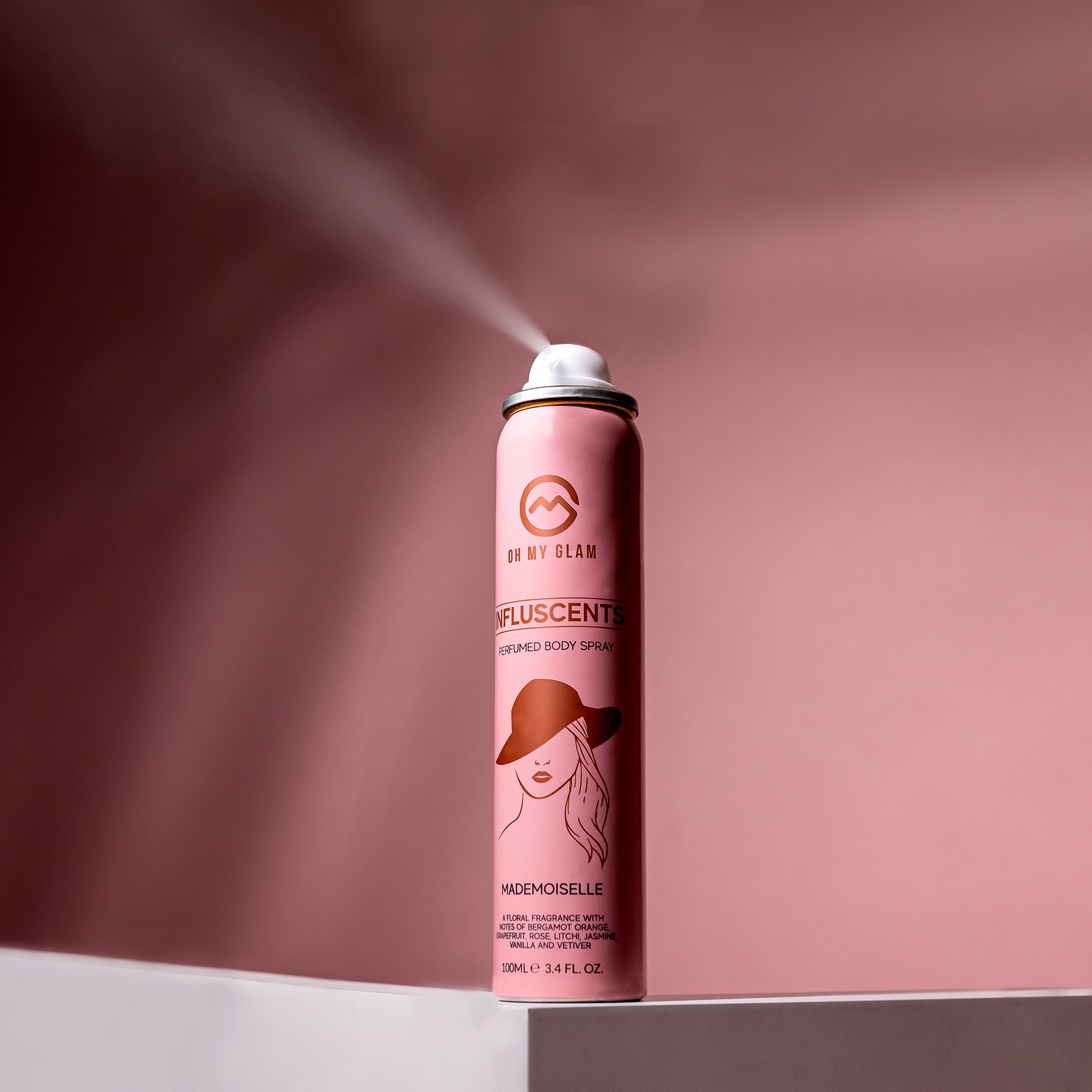 Influscents Körperspray 'Himmelblau' – 100 Ml, Frischer Duft Für Den Alltag