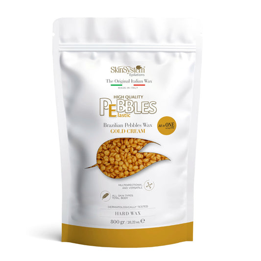 PEBBLES High Quality GOLD CREAM with Fragrance 800 g CLOSEABLE PACKAGE